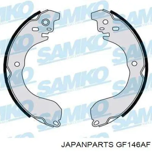 Купить GF146AF Japan Parts Задние барабанные тормозные колодки