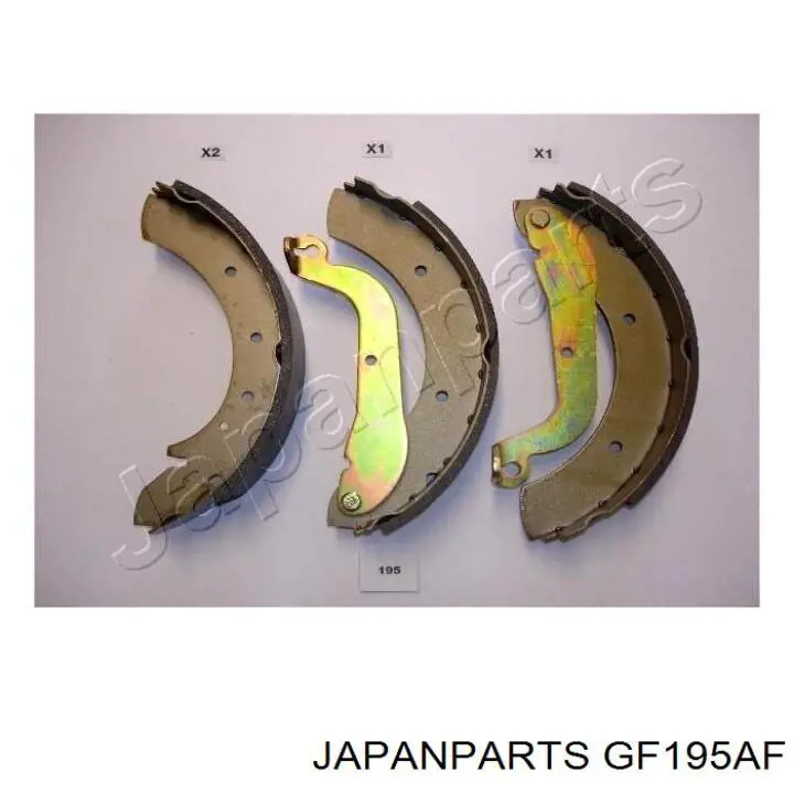 Задние барабанные колодки GF195AF Japan Parts