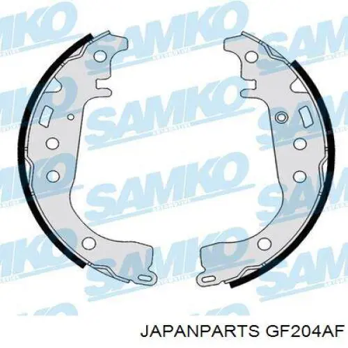 Барабанные колодки Japan Parts GF204AF