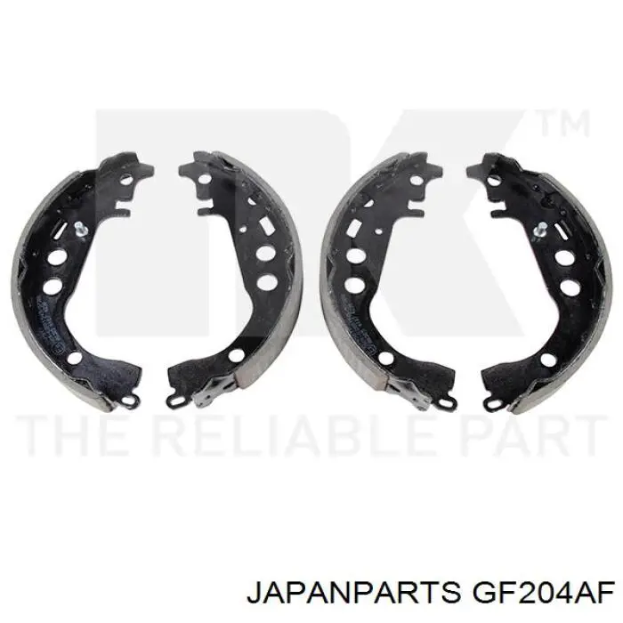 Тормоза рабочие задние ножные и тормозные барабаны Japan Parts GF204AF цена, от 15.80 USD