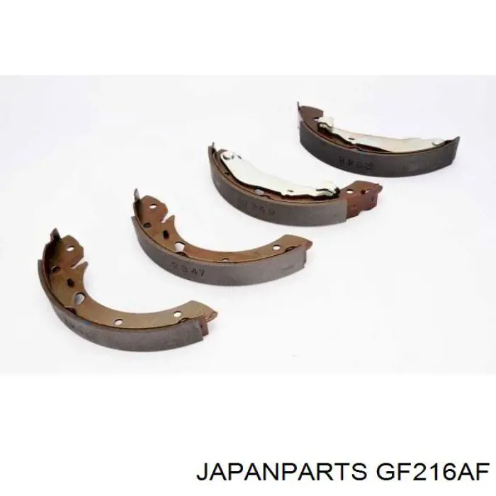 Тормоза рабочие задние ножные и тормозные барабаны Japan Parts GF216AF цена, от 25.34 USD