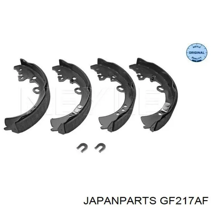 GF-217AF Japan Parts задние барабанные колодки