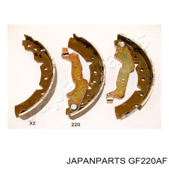Колодки тормозные задние барабанные Japan Parts GF220AF