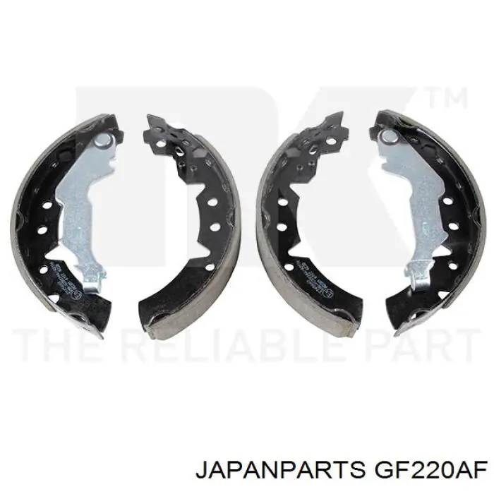Тормоза рабочие задние ножные и тормозные барабаны Japan Parts GF220AF цена, от 19.24 USD
