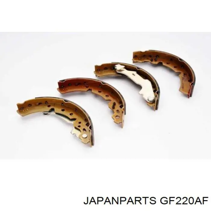 Купить GF220AF Japan Parts Задние барабанные тормозные колодки
