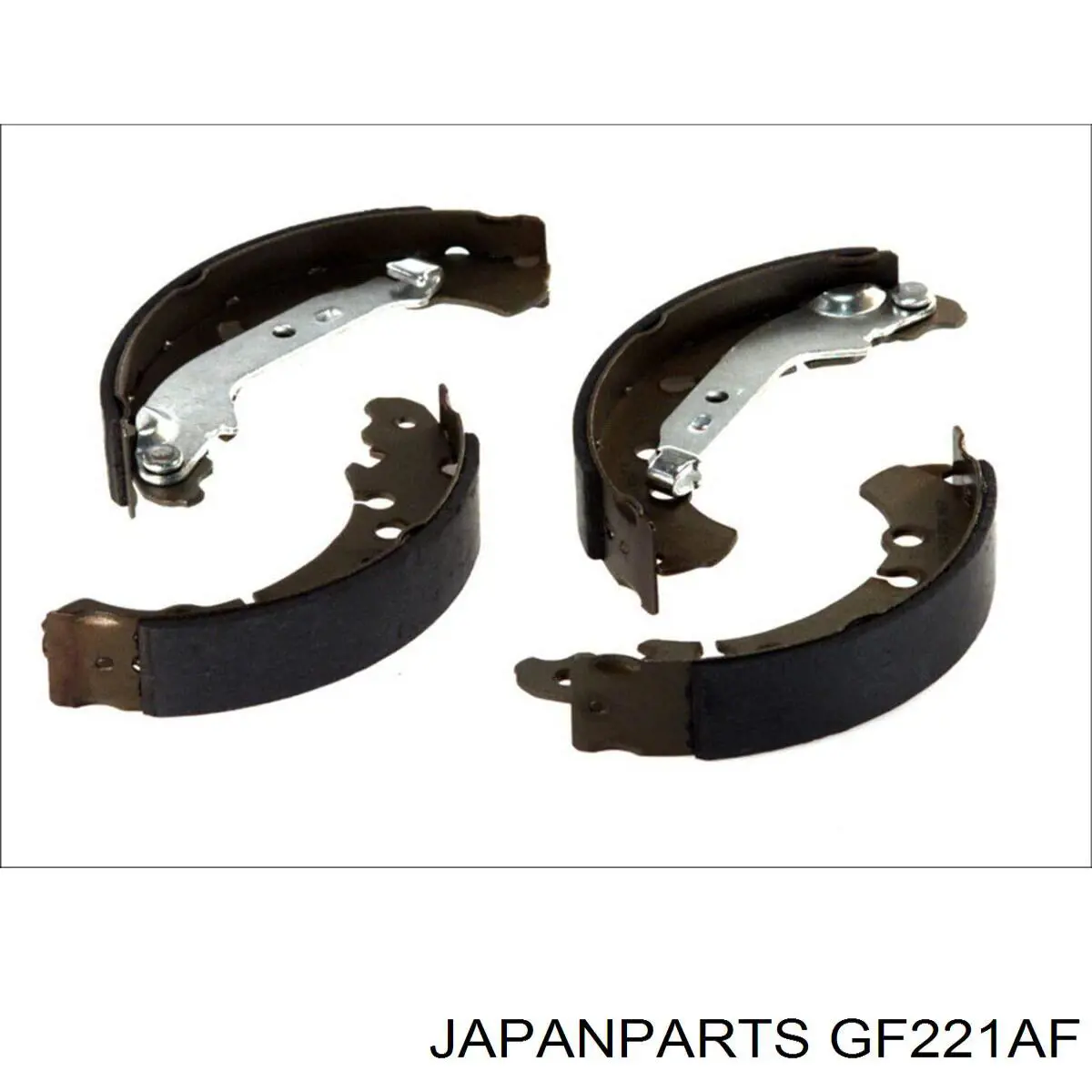 Купить GF221AF Japan Parts Задние барабанные тормозные колодки