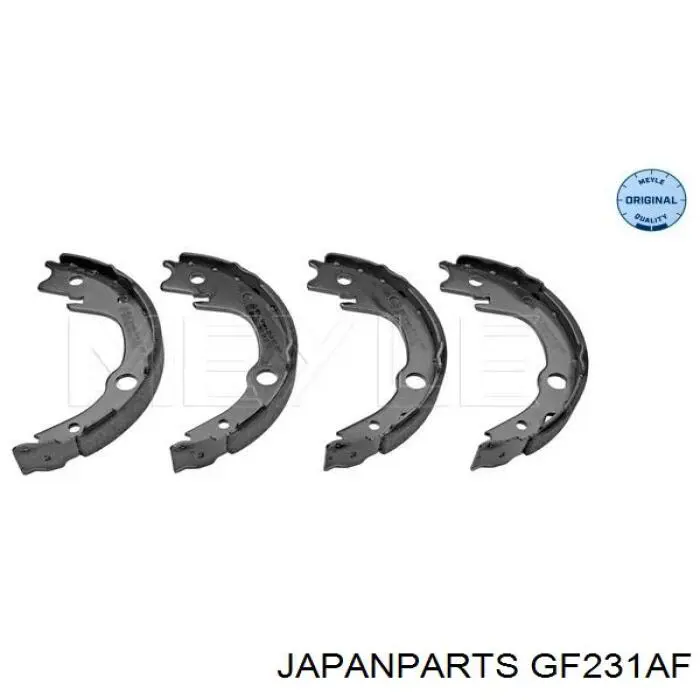 Колодки ручника GF231AF Japan Parts