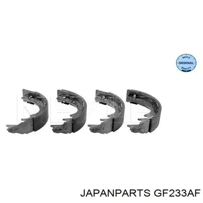 Задние барабанные колодки GF233AF Japan Parts