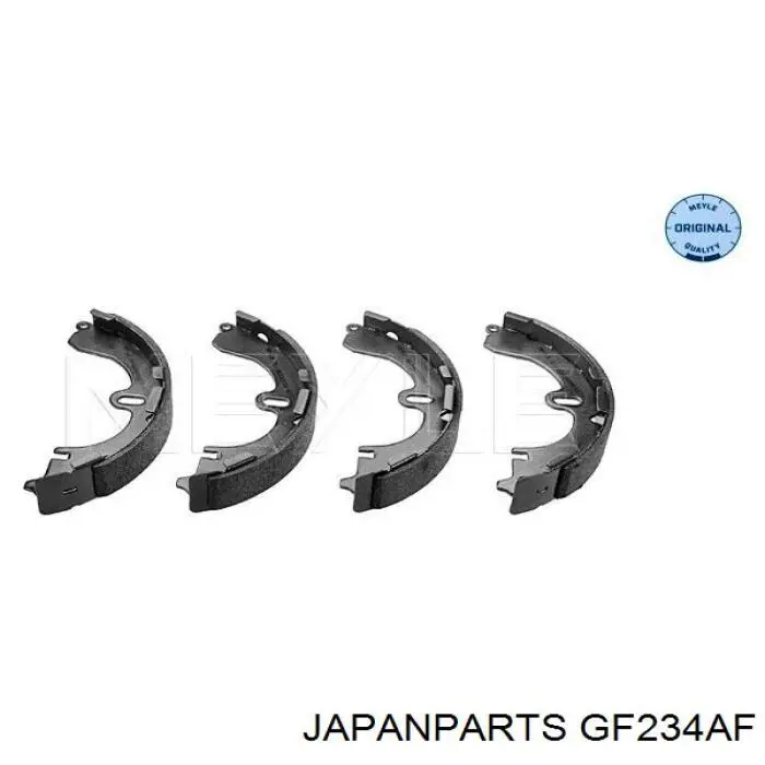 Задние барабанные колодки GF234AF Japan Parts