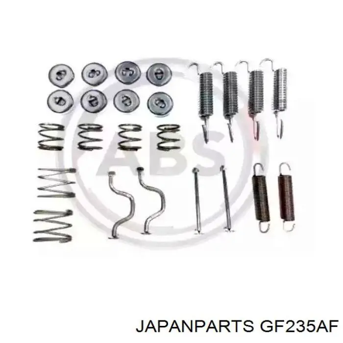 Тормозные колодки стояночного тормоза Japan Parts GF235AF цена, от 31.90 USD