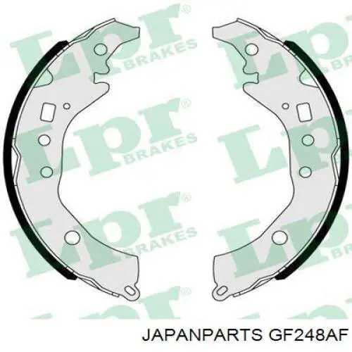 Задние барабанные колодки GF248AF Japan Parts