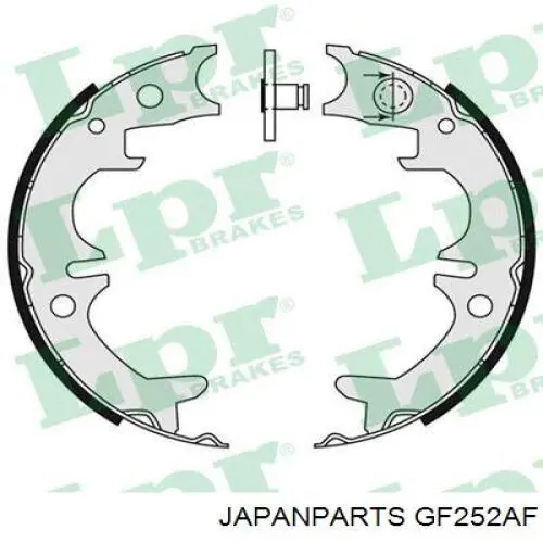 Колодки ручника GF252AF Japan Parts