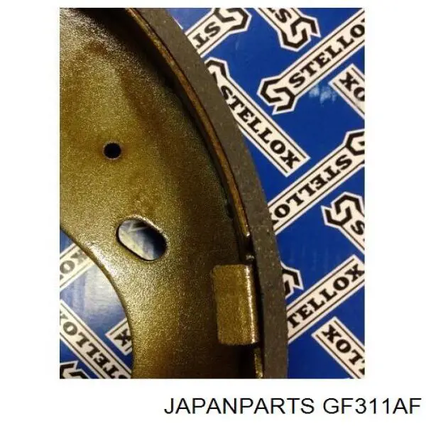 Купить GF311AF Japan Parts Задние барабанные тормозные колодки