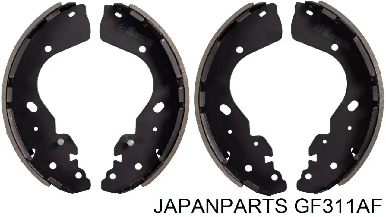 GF311AF Japan Parts Барабанные тормозные колодки