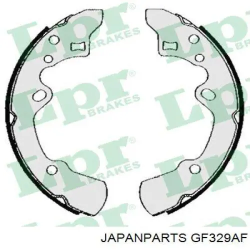 Задние барабанные колодки GF329AF Japan Parts