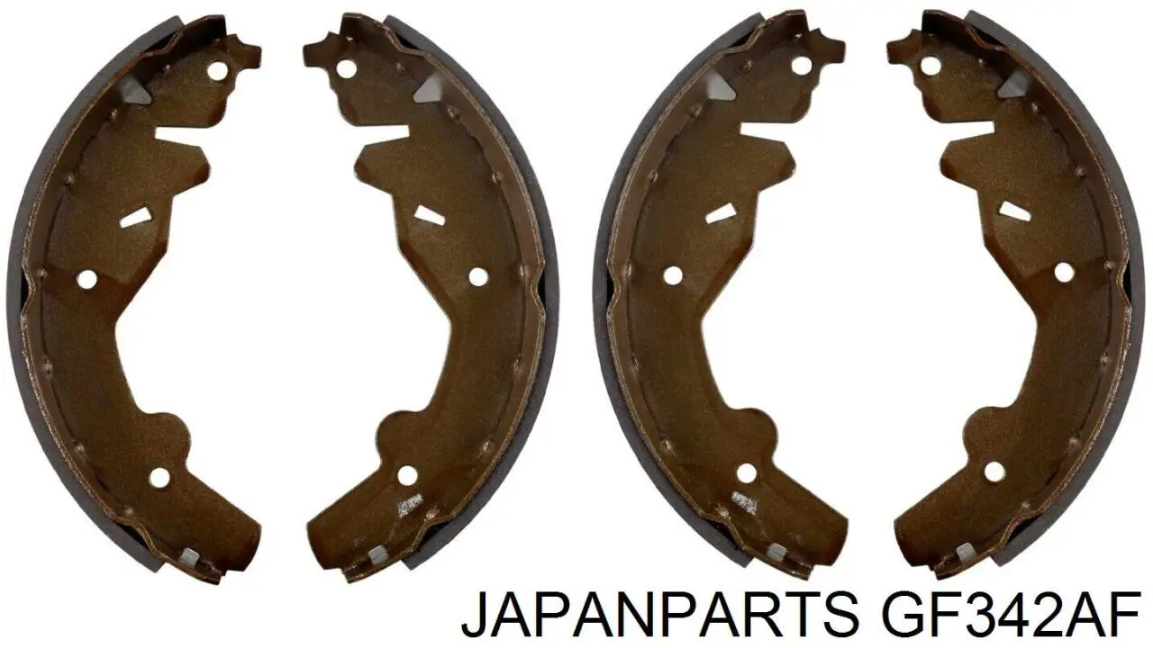 GF342AF Japan Parts Барабанные тормозные колодки