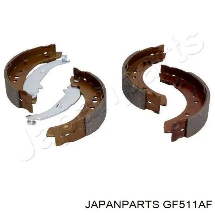 Задние барабанные колодки GF511AF Japan Parts