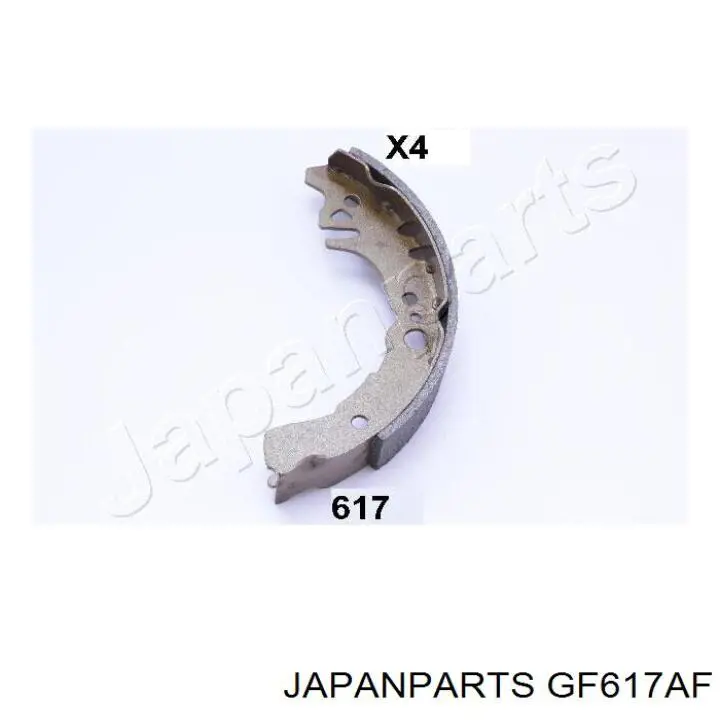 Задние барабанные колодки GF617AF Japan Parts