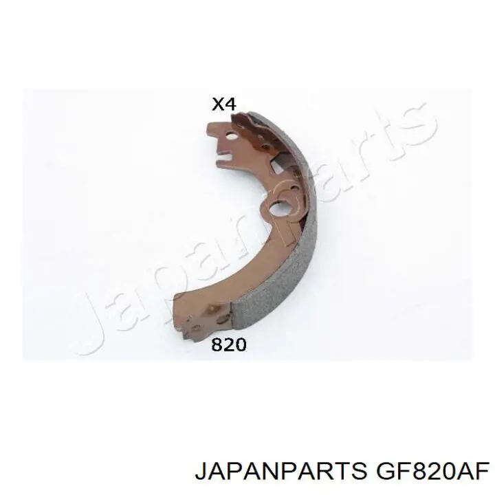 Задние барабанные колодки GF820AF Japan Parts