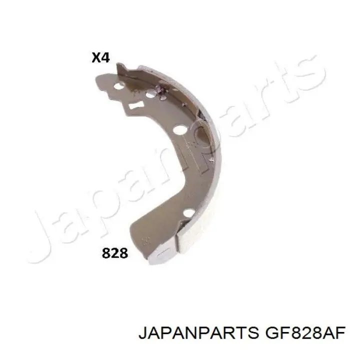 Задние барабанные колодки GF828AF Japan Parts