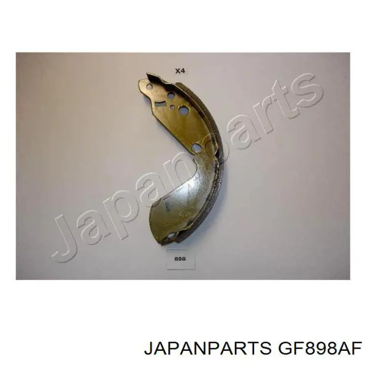 GF898AF Japan Parts колодки тормозные задние барабанные