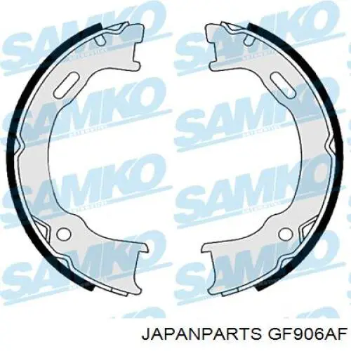 Тормозные колодки стояночного тормоза Japan Parts GF906AF цена, от 22.33 USD