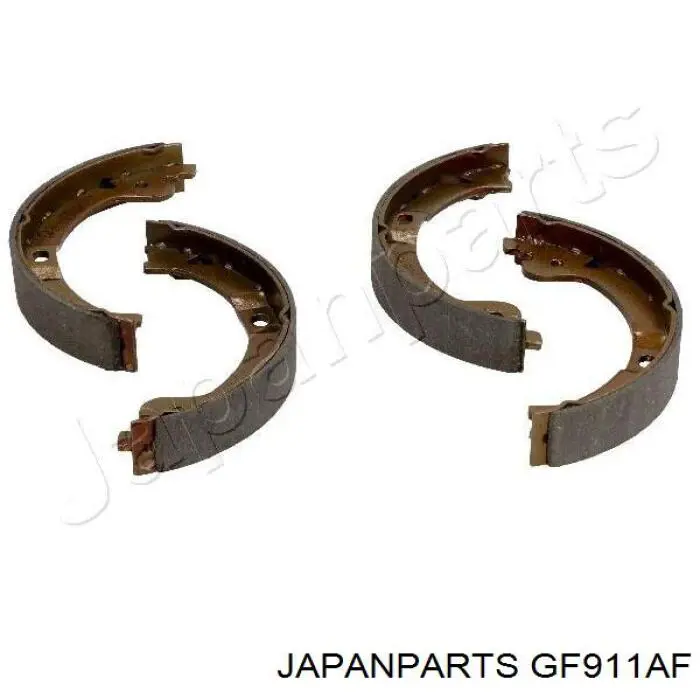 GF911AF Japan Parts колодки ручника (стояночного тормоза)