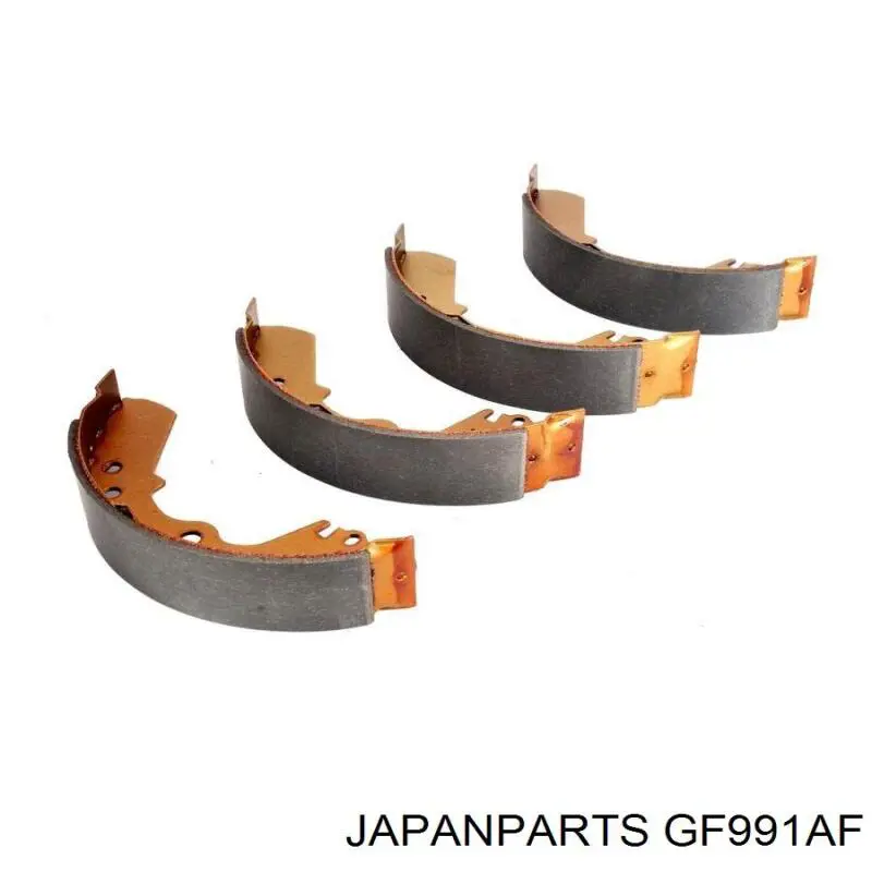 Задние барабанные колодки GF991AF Japan Parts