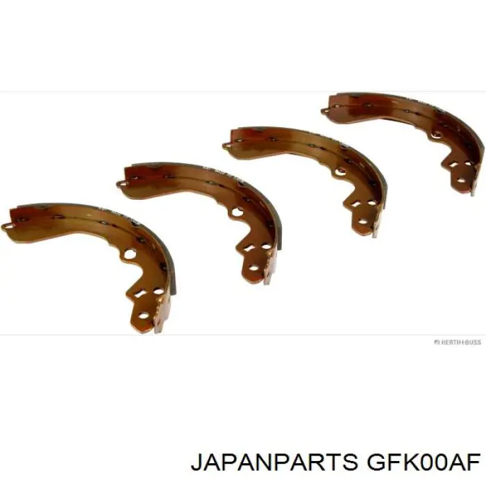 Тормоза рабочие задние ножные и тормозные барабаны Japan Parts GFK00AF цена, от 13.13 USD