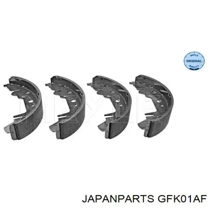 Задние барабанные колодки GFK01AF Japan Parts