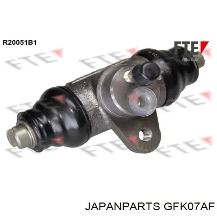 Тормоза рабочие задние ножные и тормозные барабаны Japan Parts GFK07AF цена, от 16.87 USD