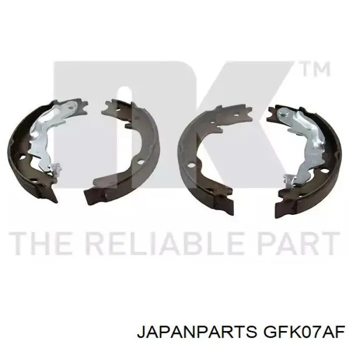 GFK07AF Japan Parts Барабанные тормозные колодки