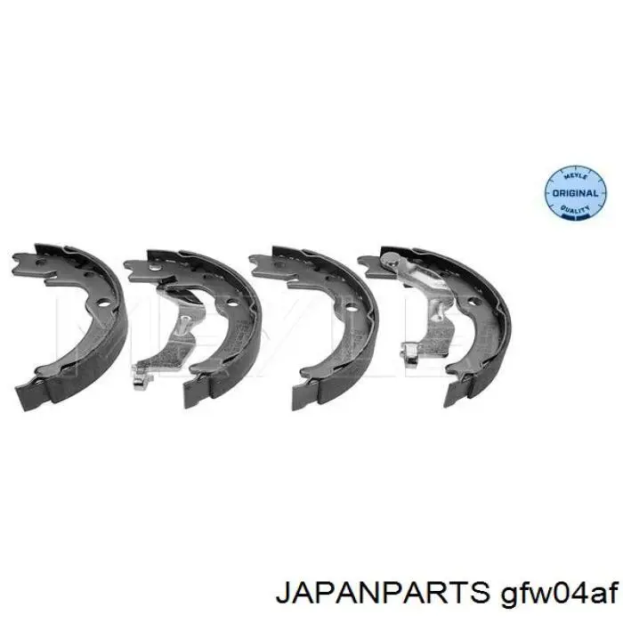 Колодки ручника (стояночного тормоза) Japan Parts GFW04AF