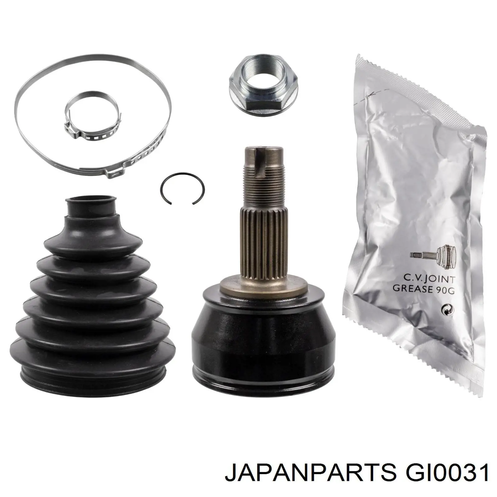 Junta homocinética exterior delantera GI0031 Japan Parts