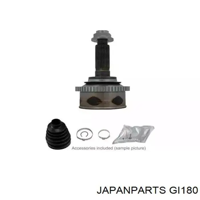 Полуось (привод) передняя правая Japan Parts GI180
