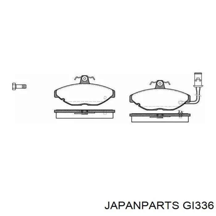 Граната колесная Japan Parts GI336 цена, от 30.78 USD