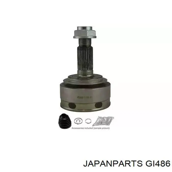 Árbol de transmisión delantero derecho GI486 Japan Parts