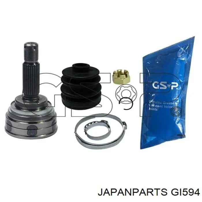 GI594 Japan Parts полуось (привод передняя левая)