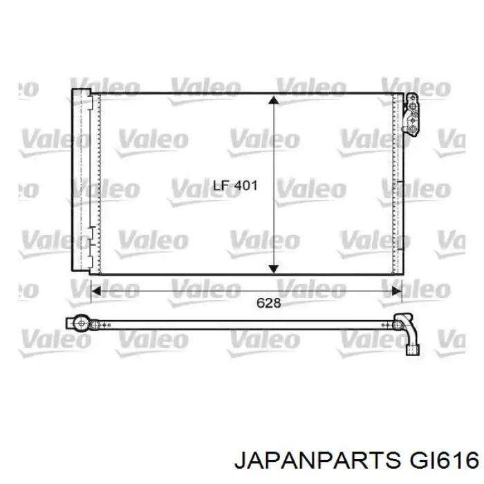 Шарнир угловых скоростей внутренний передний Japan Parts GI616 цена, от 29.12 USD