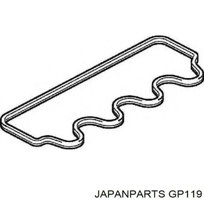 Junta de la tapa de válvulas del motor GP119 Japan Parts