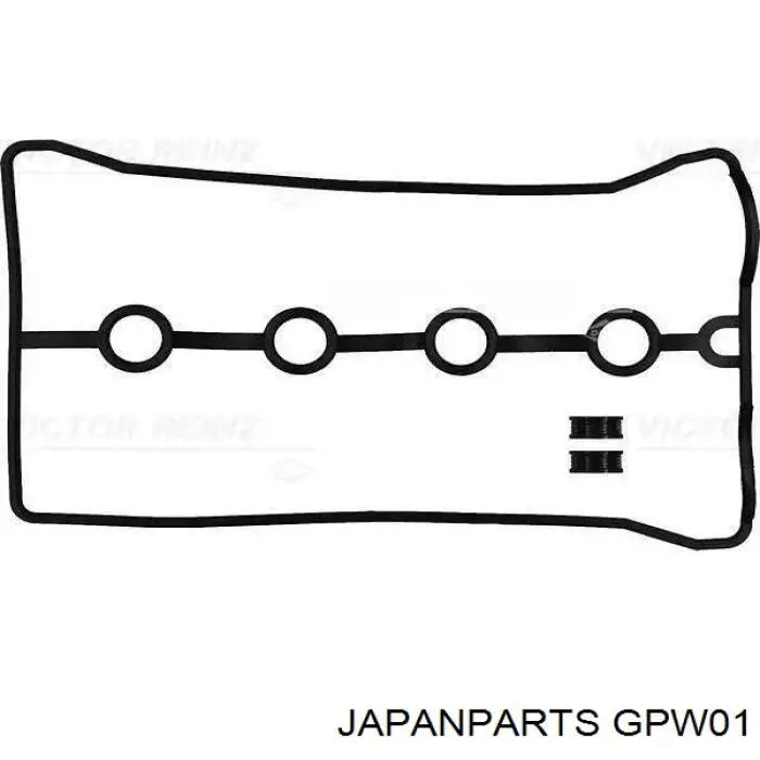 Прокладка клапанной крышки двигателя Japan Parts GPW01