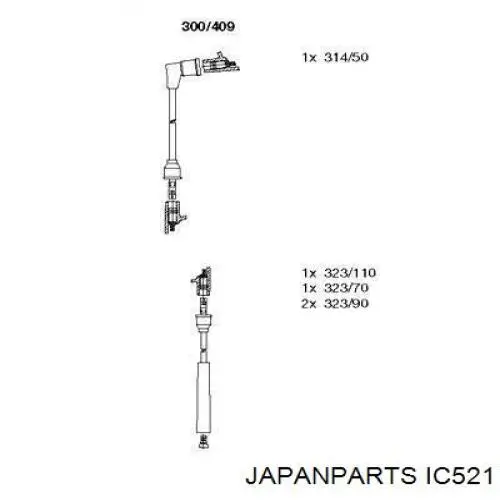 IC521 Japan Parts Провода высоковольтные