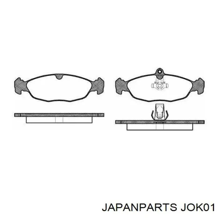 Крестовина заднего карданного вала  Japan Parts JOK01 цена, от 17.48 USD