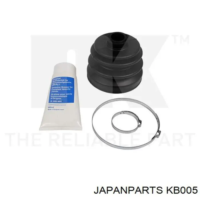 KB005 Japan Parts пыльник шруса передней полуоси наружный
