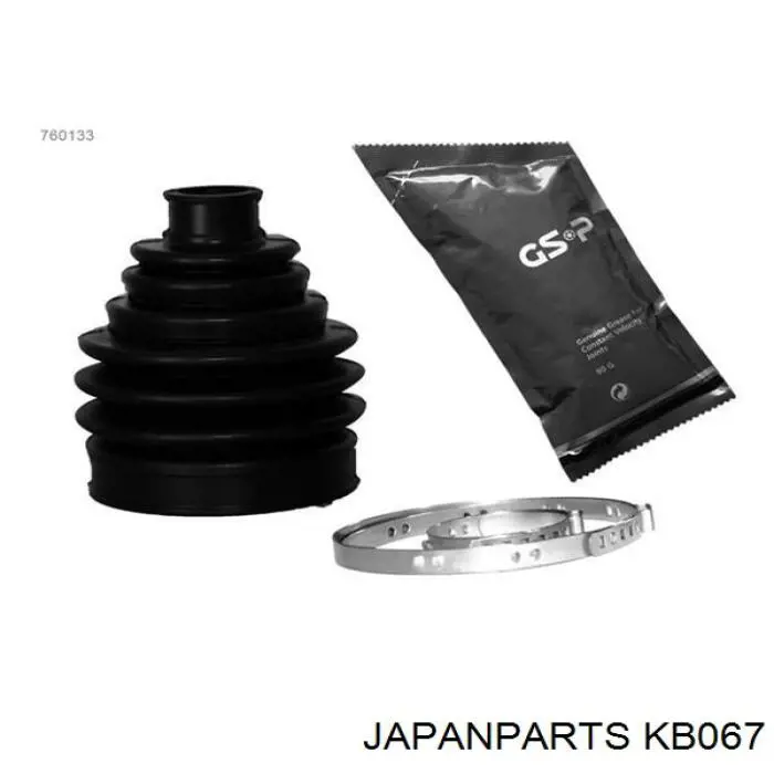 Пыльники шрусов KB067 Japan Parts