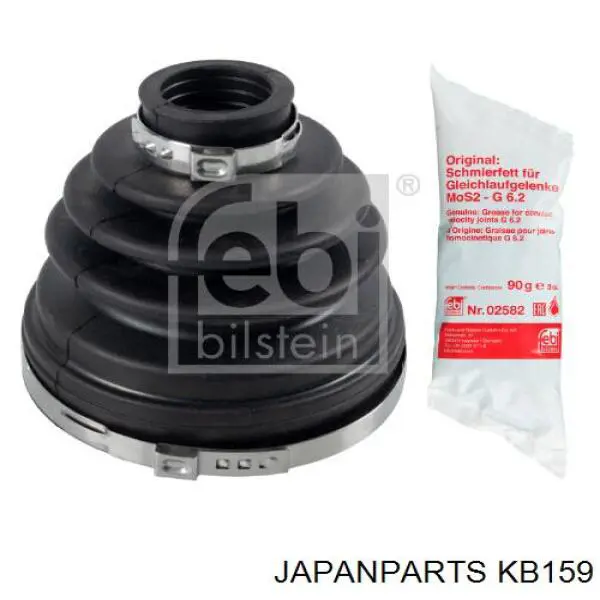Пыльник ШРУСа передней полуоси внутренний Japan Parts KB159