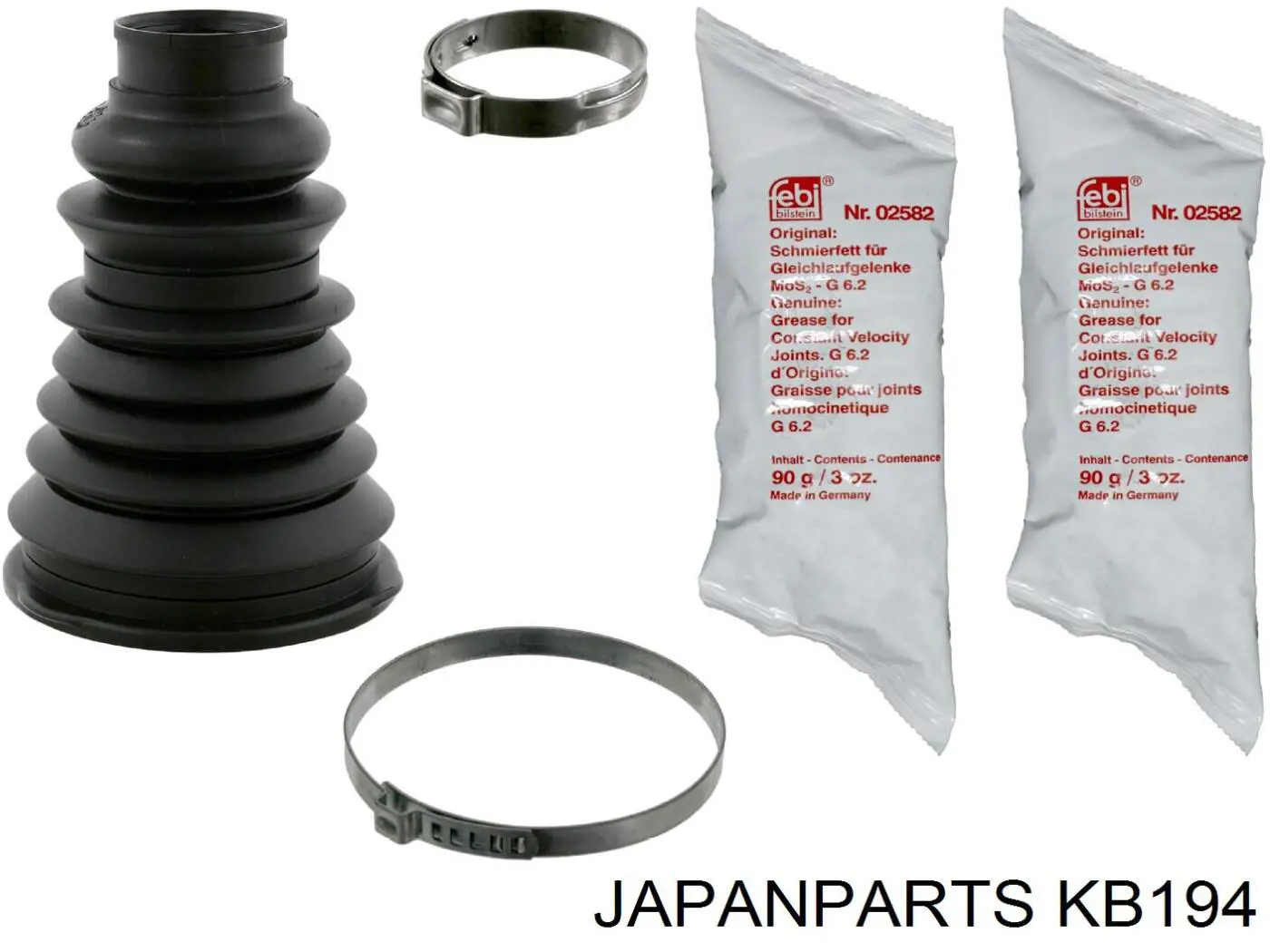 Пыльник ШРУСа наружный KB194 Japan Parts