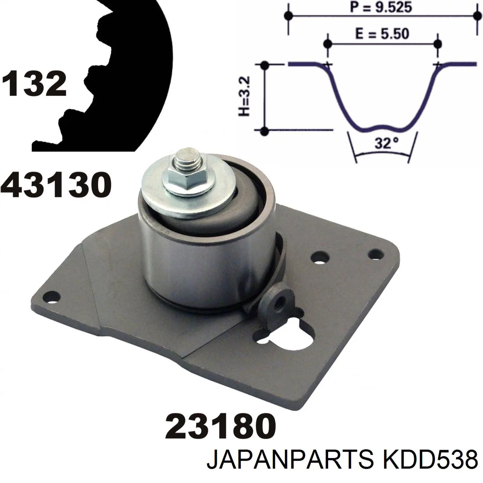 KDD-538 Japan Parts комплект грм