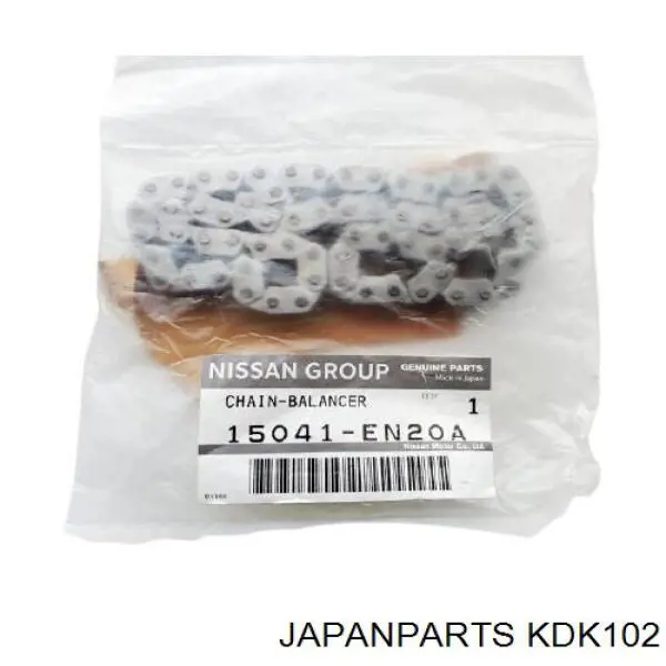 KDK102 Japan Parts cadeia do mecanismo de distribuição de gás, kit