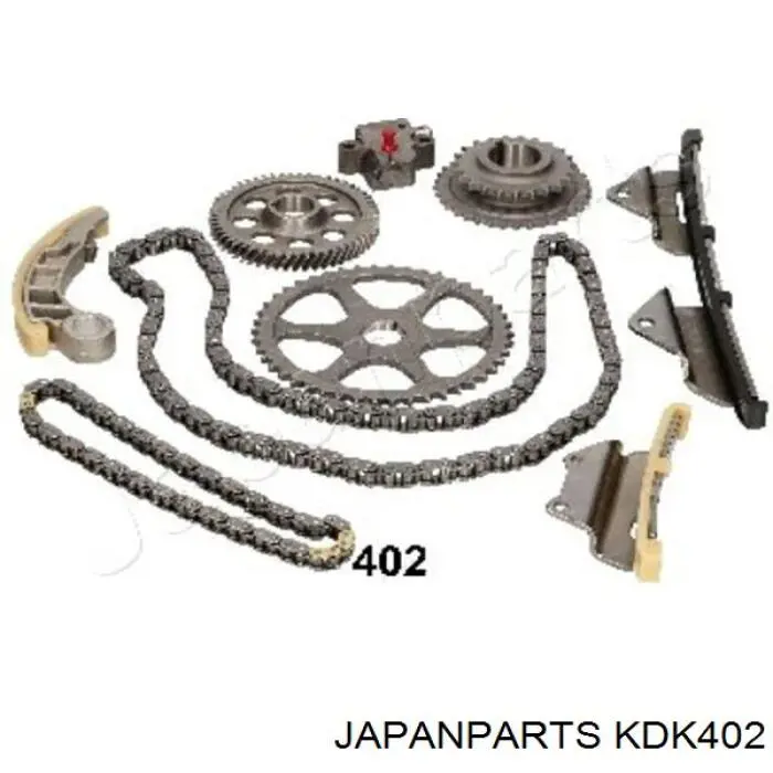 Цепь ГРМ, комплект JAPANPARTS KDK402